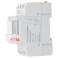 thumbnail image 2 of TM928BK 30A DIN Rail Mount Programmable Timer Switch with LCD Backlight, 85-265VAC, 96 Daily ON/OFF Settings, 90-Day Power Failure Memory, ABS Construction for Lamps, Lighting & Household Equipment,, 2 of 7
