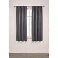 thumbnail image 1 of Mainstays Chambray Blackout 63" Window Curtains Panel Pair, 1 of 3