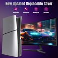 thumbnail image 2 of Replacement Panel Shell for PS5 Slim Disc Edition Gaming Console, ABS Cover Plates, Faceplate Accessories, 2 of 11