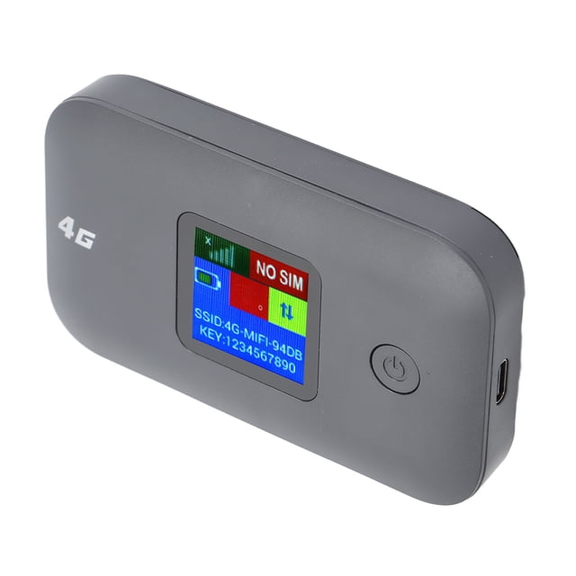 Wi-Fi 4G Portable, Wi-Fi 4G Stable 300 Mbps Hotspot Mobile pour Ordinateurs