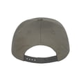 thumbnail image 2 of Yupoong Adult 5-Panel Cotton Twill Snapback Cap, 2 of 2
