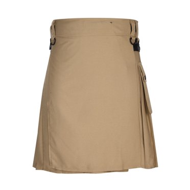 ylioge Mens Scottish Kilts Big & Tall S-5XL with Pockets Plus Size Solid Color Boys Casual Pleated Holiday Utility Kilt Clearance Sale