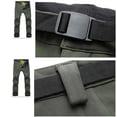 thumbnail image 4 of maskred Pantalon Thermique Imperméable Sports d'Hiver Extérieur Randonnée Escalade randonnée Pêche Vélo Neige Ski Patinage Pantalon Chaud Femme Bleu Foncé, 4 of 6
