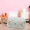 thumbnail image 2 of HILABEE Cosmetic Bag Cosmetic Organizer Floral Printed Lady Portable Multipurpose, 2 of 9