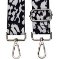 thumbnail image 4 of SURJDE Crossbody Strap for Purses Replacement Adjustable Guitar Multicolor Style Handbag Straps, White Leopard Silver Hardware, Medium, Thermal, 4 of 4