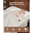 thumbnail image 2 of EDTara ETL Certified Sherpa Electric Blanket, Fast Heating with 10 Adjustable Heat & Timer Levels, Machine Washable, 2 of 9