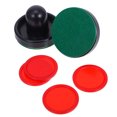 thumbnail image 2 of SHISUYAN 8pcs Light Weight Air Hockey Pushers and Air Hockey Replacement Accessories for Hockey Table Game Accessories ( 2 Pushers, 4 Red and 2 Green Pads ), 2 of 7