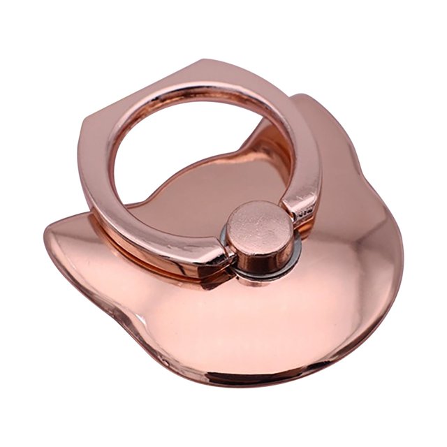 Metal Phone Ring Holder - 360° Rotating Finger Grip & Kickstand - Universal for Smartphones