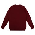thumbnail image 1 of BADHUB Men's Long Sleeve Shirts Big & Tall Crew Neck Cotton Essential Pullover Athletic Performance Split Hem Sweatshirt Soft Causal Loose Top Spring Fall Deals L-5XL, 1 of 2
