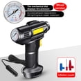 thumbnail image 4 of Tire Pressure Gauge Aaa150Psi Tire Inflator Portable Air Compressor Air Pump for Car Tires 12V Auto Tire Pump with Digital Pressure Gauge with Emergency Led Light Led Lights for Car, 4 of 9