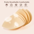 thumbnail image 2 of FENICAL 3 Pair Womens Removable Bra Cup Inserts Replacement Liner Pads (Skin-Color), 2 of 2