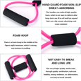 thumbnail image 3 of Estbridg Pull Rope Band Chest Expander - Multifunction with Handle 8 Word Elastic Home Exercise Resistance Tube Bands for Home Gym Exercise Muscle Training Tubing Pull Rope Yellow, 3 of 7