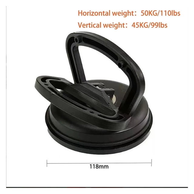Handle Suction Cup Glass Suction Cup Dent Puller Handle Lifter For Lift Floor Tile Car Windshield Repair Hand Construction Tools ,Strong and Durable