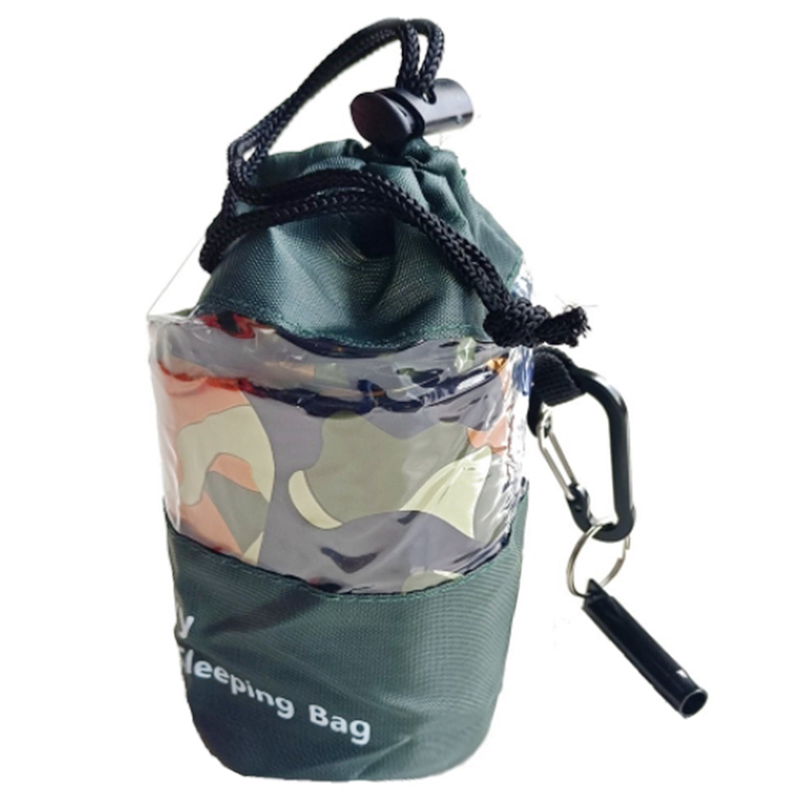Emergency Sleeping Bag for 1-2 Person Lightweight Waterproof Thermal Sleeping Bag Bivy Sack with Whistle for Outdoor Camping Hiking Traveling Disasters Survival