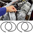 thumbnail image 3 of Minkissy 3Pcs Vehicle Fuel Hose Black Polyurethane Fuel Tube for Motorcycle and Car Use, 3 of 5