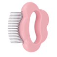 thumbnail image 2 of Cat Comb, Pet Massage Comb Durable Non-Irritating Remove The Tangled Hair With Natural Ingredients For Combing Hair Pink, 2 of 8