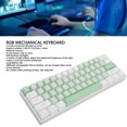 thumbnail image 3 of 2.4G  Wireless Wired Keyboard, 61 Keys Mechanical Keyboard Compact Red Switch  for, 3 of 7
