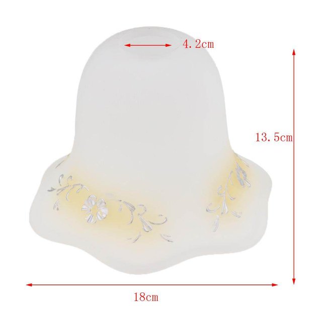 serony Replacement Ceiling Fan Vanity Chandelier Bulb Cage Pendant Lamp Frosted Ceiling Light Shade Bulb And Clear Glass Shade 2