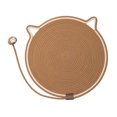thumbnail image 4 of S SERENABLE Cat Scratcher Mat Furniture Protector Grinding Claws Wall Cat Scratching Pad Coffee, 4 of 9