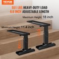 thumbnail image 2 of VEVOR Ladder Levler 29.8 L x 11.4-18 in H Support Surface Folding Stabilizer, 2 of 9