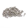 thumbnail image 1 of Unique Bargains 50pcs M2.5x10mm Stainless Steel Phillips Round Pan Head Self Tapping Screws Bolts, 1 of 2