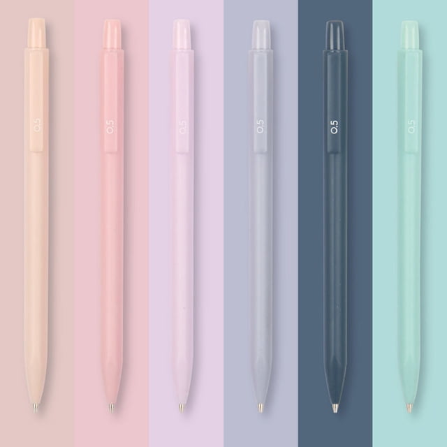 Meiiso Tool Series, Water-Based Pen 0.7mm, Solid Color Mechanical Pencil Triangular Automatic Writing Pencil and Study groups Study groups Educational (5Ml), Clearance!