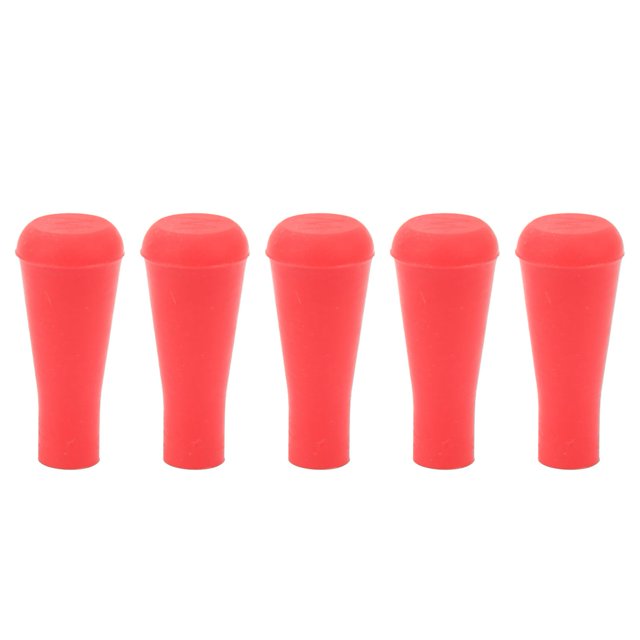 Soft Rubber Arrowheads, Easy Installation Wear Resistant Rubber Tips For Shooting Black,Red,Orange