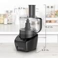 thumbnail image 3 of BLACK+DECKER Easy Assembly 8-Cup Food Processor, Black, FP4200BC, 3 of 9