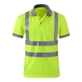 thumbnail image 2 of Reflective Work Wear Shirt Safety Workwear Reflective T Shirt Safety T Shirt for 3XL, 2 of 8