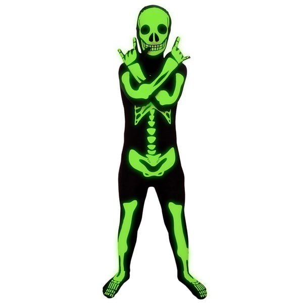 Costume de Squelette Phosphorescent pour Enfant