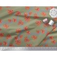 thumbnail image 2 of Soimoi Crepe Silk Fabric Flower Artistic Print Sewing Fabric Yard 42 Inch Wide, 2 of 3