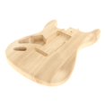 thumbnail image 3 of Baohd Corps de Guitare Non Fini en Bois d'Érable Poli Remplacement DIY, 3 of 6