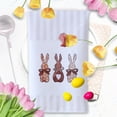 thumbnail image 4 of Qocolhg Easter Decorations for Home, Party Decor Supplies, Egg Bunny Rabbit Themed Decorative, Easter Polyester Platter Towel Kitchen Rag Easter Towel, 4 of 6