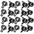 thumbnail image 1 of Unique Bargains 20 Pcs 10mm Spring Type Action Fuel Hose Pipe Low Pressure Air Tube Clip Clamp, 1 of 3