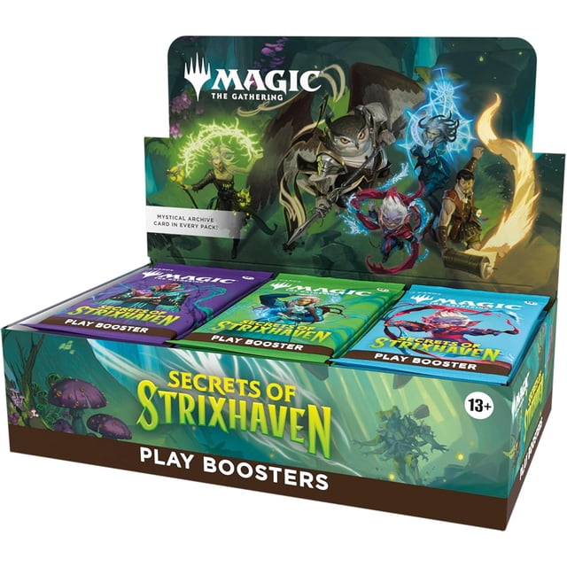 Magic: The Gathering Secrets of Strixhaven - Play Booster Box (30 Packs)