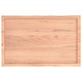thumbnail image 3 of vidaXL Bathroom Countertop Light Brown 40x50x(2-4) cm Treated Solid Wood, 3 of 5