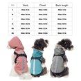 thumbnail image 3 of Xingzhi Polyester Easy To Clean And Maintain Lightweight And Breathable Dog Raincoat Is All Weather Stylish grey XL, 3 of 6