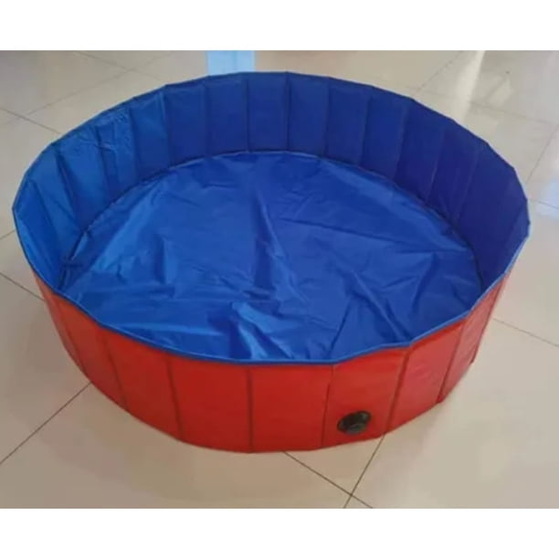 Nobleza Piscine pour Chien, Rigide Bassin, Baignoire Pliable pour Petit et Grande, Chat, 120