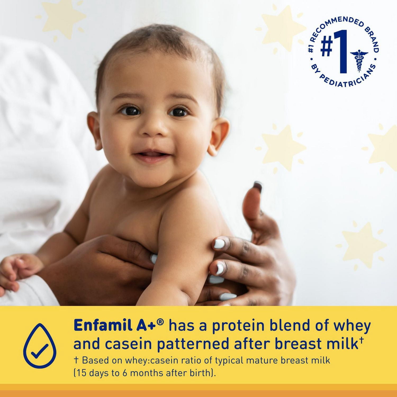 Enfamil A+® Baby Formula, Infant Formula, 0-12 months, 12x385ml Concentrated Liquid Cans