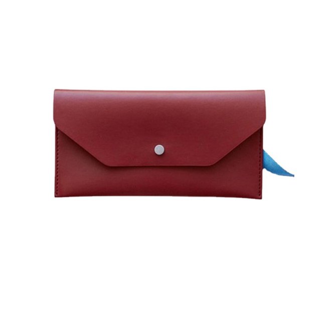 QJUHUNG Money Envelopes for Cash PU Leather Tear-Resistant Cash Envelope Wallet Flexible Lightweight Money Envelopes for Budgeting Essentials