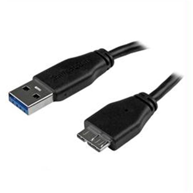 StarTech StarTech Câble 2 m USB3.0 Mince SuperSpeed A vers Micro B Câble Mâle-Mâle