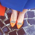 thumbnail image 3 of Miangastore 2pcs Shoe Clips Crystal Decorations Shoe Buckles Women Shoe Charms Decorations, 3 of 8