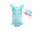 thumbnail image 1 of Maillot de Bain une Pièce Mignon pour Filles 2-8 Ans, 1 of 6