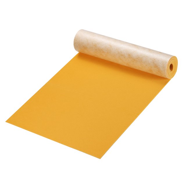 Unique Bargains Self-Adhesive Velvet Patches Repair Patches Yellow 58'x8'