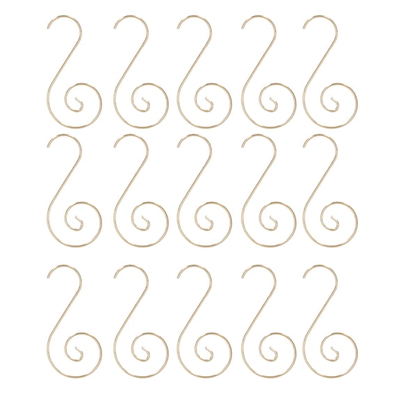 Crochets en Forme de S, 600Pcs Sans Rouille Robuste Crochet d'Ornement pour la Cuisine pour l'Or de Noël