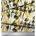 thumbnail image 3 of Soimoi Poly Georgette Fabric Two Tone with White Camouflage Decor Fabric Printed Yard 52 Inch Wide, 3 of 3