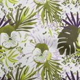 thumbnail image 1 of oneOone Velvet Light Green Fabric Tropical Sewing Material Print Fabric By The Yard 58 Inch Wide, 1 of 5