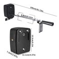 thumbnail image 2 of Compact Electric Barbecue Set with Stainless Steel Grill Rack & Fork – Portable, Rust-Resistant, Easy-to-Use Grilling Tools for Outdoor Adventures, Small Backyards & Balconies – Safe Food Contact, 2 of 5