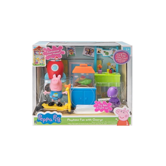 Peppa Pig Little Rooms Playtime with George
