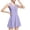 AA-Purple, variant on Lightning Sales! QATAINLAV Women's Athletic Tennis Dress with Built-in Shorts Zip Sleeveless Mini Workout Golf Dresses Outdoor Running Sports Romper Purple S